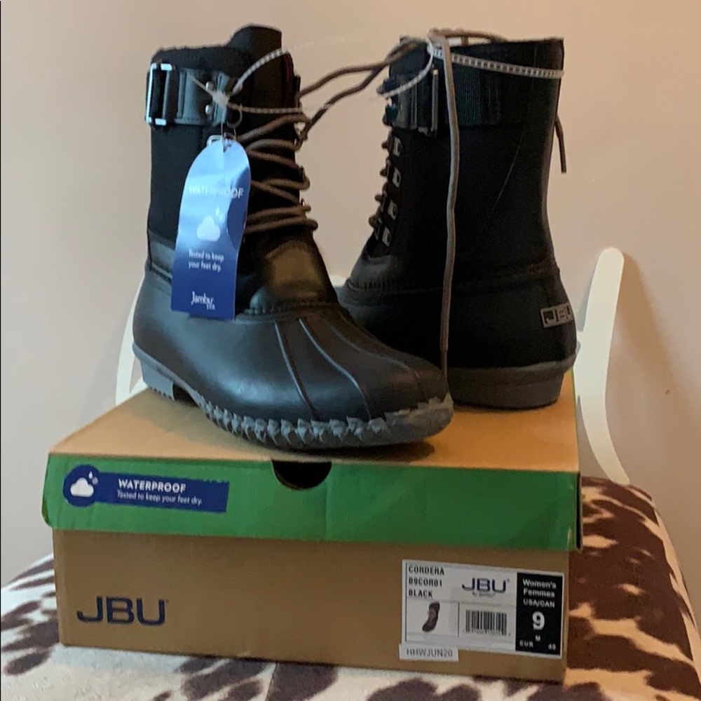 JBU Cordera Blk waterproof boots ~Size 9~N…